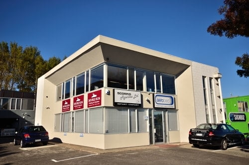 Textile company office in New Zealand
